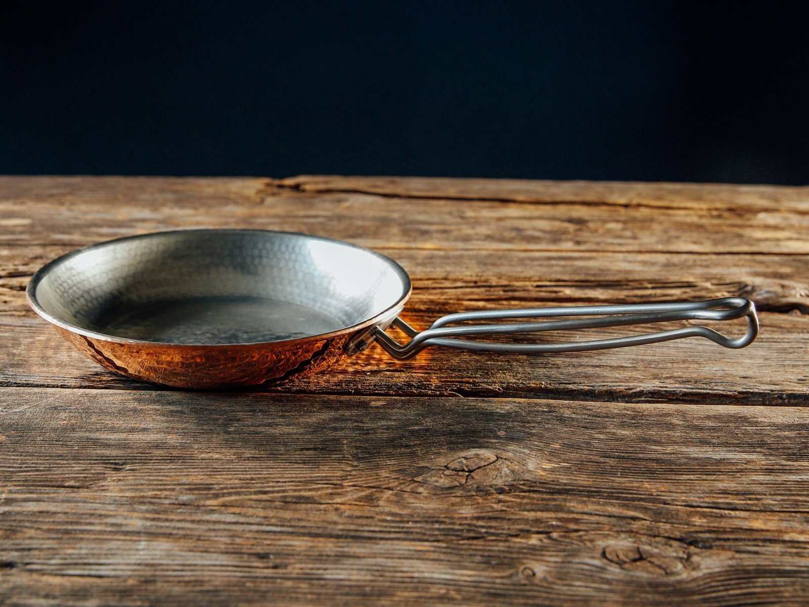 Copper Skillet Pan 8"